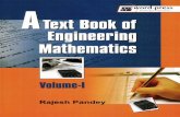 A Text Book of - ZODML Text Book of ENGIEERING MATHEMATICS VOLUME-I Dr. Rajesh Pandey MSc., Ph.D. Assistant Professor/Reader Department of Mathematics Sherwood College of …