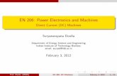 EN 206: Power Electronics and Machines - Direct …suryad/lectures/EN206/Lecture-DCMachines-1.pdfEN 206: Power Electronics and Machines Direct Current (DC) Machines Suryanarayana Doolla