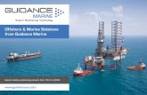 Offshore & Marine Solutions from Guidance Marine Brochures/201… · Offshore & Marine Solutions from Guidance Marine ... to enable the vessel to hold position and manoeuvre safely