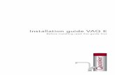 Installation guide VAQ E - · PDF fileThe operation of the Quooker VAQ E The Quooker system consists of a small tank under the sink which is connected to the Nordic single tap, the