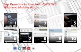 Top Reasons to Use AutoCAD WS Web and Mobile Appimages.autodesk.com/adsk/files/autocad_ws_top_reasons_ipdf_v4b.pdf · from AutoCAD 2012 software. ... than 100 familiar AutoCAD commands