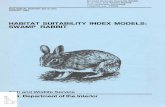HABITAT SUITABILITY INDEX MODELS: SWAMP … Report 82(10.107) August 1985 HABITAT SUITABILITY INDEX MODELS: SWAMP RABBIT by Arthur W. Allen Habitat Evaluation Procedures Group Western