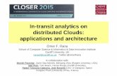 In-transit analytics on distributed Clouds: applications ...closer.scitevents.org/Documents/Previous_Invited_Speakers/2015/... · In-transit analytics on distributed Clouds: applications