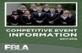 Oregon FBLA Competitive FBLA...Oregon FBLA Competitive Events ... Chapter Newsletter ... â€¢ Graphic Design and Publication Design rating sheets will include additional design