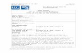 IEC TEST REPORT FORM TEMPLATE · Web viewCoupling CDN (figure no.) Level [kV] Polarity Phase angles [ ] Operating mode Mains voltage / frequency Observation Mains L1 - N Mains 1 P