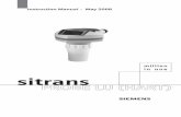 Siemens SITRANS Probe LU - HART version user manual - · PDF fileMaintenance settings ... Startup Behavior ... Depending on the system design, the power supply may be separate from