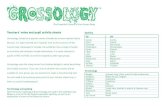 Teachers’ notes and pupil activity sheets Plans/Lesson Plans 4/GrossActivi… · Teachers’ notes and pupil activity sheets Terminology Spelling ... There are six activity sheets