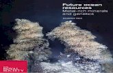 Metal-rich minerals and genetics - Royal Society/media/policy/projects/future-oceans... · FUTURE OCEAN RESOURCES 3 Introduction 5 Summary 6 Chapter one – Deep-sea minerals 11 1.1