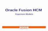 Oracle Fusion HCM - soais.com · PDF fileConfiguration for Rapid Implementation Putting Customer First 3. Manage Expenses Approval Rules Supports flexible and configurable approval