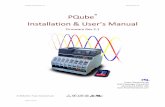 PQube Installation & User’s Manual Manual 2.0.pdf · PQube User Manual 2.1 ... PQube MIB Table ... signal, and a relay contact output, which opens for at least 3 seconds whenever