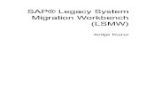 SAP® Legacy System Migration Workbench (LSMW) · PDF file11 2 Overview of the Legacy System Migration Workbench (LSMW) In this chapter, you will learn about the areas of applica-tion