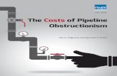The Costs of Pipeline Obstructionism - Fraser Institute · PDF fileThe Costs of Pipeline Obstructionism. ... Complex crudes containing more sulphur also generally cost more to refine