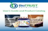 User’s Guide and Product Catalog - bio-dl.s3. · PDF filedamaged proteins, our whey isolate and micellar casein have been carefully processed at low temperatures through a natural