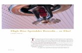 High Rise Sprinkler Retroï¬t or Else! - approved, supervised automatic sprinkler system or T High Rise Sprinkler Retroï¬t... or Else! by Christopher J. Thornton, Esq. FLCAJ