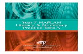 Year 7 NAPLAN Literacy & Numeracy Practice Tests Aespworkbooks.com.au/wp-content/uploads/Yr7_NAPLAN_TESTS_A_LR... · Year 7 NAPLAN Literacy & Numeracy Practice Tests A ... One way