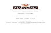 060B6400007 Salesforce Licenses 2016 - Marylanddoit.maryland.gov/contracts/Documents/salesforce_licenses_2016/... · Salesforce Licenses 2016 RFP Number 060B6400007 RFP for Department