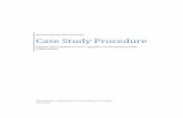 Case Study Procedure - BIM Planning Studies/Owner Case Study Procedure.pdfThe Pennsylvania State University Case Study Procedure Methods used to analysis an owner organization for