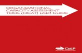 Organizational Capacity Assessment Tool (OCAT) · PDF fileorganizational capacity, ... with each presenting their findings with the broader group. ... ORGANIZATIONAL CAPACITY ASSESSMENT