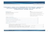 TRENDS AND PATTERNS IN PATIENT SAFETY SITUATIONS REPORTED ... · PDF fileOPTN Operations & Safety Committee Descriptive Data Request . TRENDS AND PATTERNS IN PATIENT SAFETY SITUATIONS
