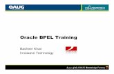 Oracle BPEL Training - Tripod.comidealpenngroup.tripod.com/sitebuildercontent/OAUG2008/Collaborate...into an end-to-end process flow ... to process a loan request, ... • Integration