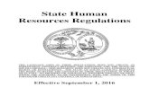 State Human Resources Regulations - South Carolina HR Regulations-Combined Website...State Human Resources Regulations . ... EMPLOYMENT CONTRACT BETWEEN THE EMPLOYEE AND THE STATE