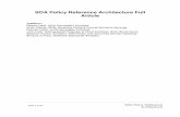 SOA Policy Reference Architecture Full Article - IBM · PDF fileSOA Policy Reference Architecture Full Article Authors: Robert Laird, SOA Foundation Architect ... 1.6 SOA Policy and