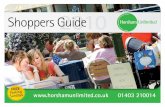 Shoppers Guide - Think  · PDF fileShoppers Guide The Cloth Store Carfax ... The Furniture Emporium Queen Street ... Lloyds TSB West Street Nationwide Carfax
