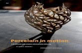 Porcelain in motion - Jennifer McCurdy · PDF filein in motion . Art. A studio visit with cer. amic artist Jennifer McCurdy. by laura d. roosevelt photographs by david welch. september–october