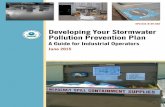 Developing Your Stormwater Pollution Prevention ... - … Your Stormwater Pollution Prevention Plan: A Guide for Industrial Operators i ... 5 .B Visual Assessments ...