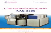 Atomic Absorption Spectrometer AAS 3500 - analytical group Absorption... · Spectral Bandwidth 0.1nm, 0.2nm, 0.4nm, ... souls and body b y means of Yoga, ... Reach us @ Title: Atomic