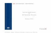 Internal Audit Report on - osfi-bsif.gc.ca Audit Report . on . ... Public Zone services include access to ... Audit regarding OSFI’s governance, risk and control processes.