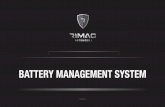 BATTERY MANAGEMENT SYSTEM - Rimac · PDF fileThe R-BMS consists of one or more dis- tributed R-BMS Slave devices, which can monitor and balance a series from 3 up to 12 battery cells.