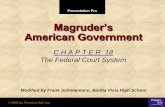 Magruder’s American Government - Frank … GUIDES NEW/Chapter_18 THE NATIONAL...Magruder’s American Government ... Go To 1 2 3 Section: 4 Chapter 18, ... What types of cases are