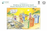 Handbook on Scaling up Solid and Liquid Waste Management ... · PDF fileHandbook: Scaling up Solid and Liquid Waste Management in Rural Areas 4 Acknowledgements/Credits Acknowledgments: