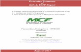 Executive Summary of EIA & EMP Report - KSPCBkspcb.kar.nic.in/PH/EXE-SUM-ENG_MCFL_30112017.pdfPoly Carboxyl Ether project at Mangalore, Karnataka By Panambur ... Ammonium Bi-Carbonate