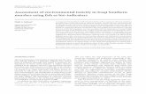 Assessment of environmental toxicity in Iraqi Southern ... · PDF fileAssessment of environmental toxicity in Iraqi Southern ... as serum protein, albumin, ... using a spectrophotometer