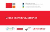 Brand identity guidelines - USRsupport.usr.com/download/adbuilder/logos/brand-guidelines.pdf · The guidelines covered herein are designed to assist in the consistent use of the USRobotics