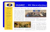 PAMET Newsletter 2009 - PAMET Indiana - · PDF fileVice Presidents: NW Indiana James Nuguid Central Indiana Alvin Limiac Secretaries: Corresponding Sec. Nellie Gallardo ... PAMET-IN