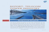 Report- Telecom tower industry - Sookshmsookshm.co.in/wp-content/uploads/2017/05/telecom-tower-industry...REPORT- TELECOM TOWER INDUSTRY ... Bharti Infratel BSNL Reliance Infratel