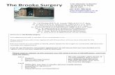 The Brooke Surgery THE BROOKE Patient Pack... · PDF fileThe Brooke Surgery. THE BROOKE SURGERY . 20 Market St Hyde SK14 1AT. ... FEMALE Dr. R. Anis M.B.Ch.B ... Facebook -The Brooke