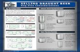 SELLING DRAUGHT BEER - Beer | Wine | Beer · PDF file1/6 BARREL 9-1/8” diameter • 5.16 U.S. Gallons ... SELLING DRAUGHT BEER Keg Size Considerations Thanks to their smaller footprints,