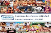 Shemaroo Entertainment Limited - · PDF fileB.Tech from IIT Kanpur and post graduate from IIM Bangalore, India Drives Advertising Standards Council of India, AAAI’s Indian Broadcasting