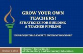 CrystalBall SAT 1440 DESE Grow Your Own Teachers …schd.ws/hosted_files/2016msbaconference/2e/CrystalBall_SAT_1440... · GROW YOUR OWN TEACHERS! STRATEGIES FOR BUILDING A TEACHER