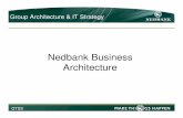 Nedbank Business Architecture - The Open Groupopengroup.co.za/sites/default/files/presentations/Business... · Design Business Architecture Content Frameworks & Methods ... 50% of
