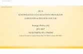 JICA KNOWLEDGE CO-CREATION PROGRAM (GROUND & REGION FOCUS ... · PDF fileKNOWLEDGE CO-CREATION PROGRAM (GROUND & REGION FOCUS) Energy Policy (A) ... World Bank, US Census Bureau) ...