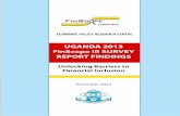 UGANDA 2013 FinScope III SURVEY REPORT FINDINGS · PDF fileUGANDA 2013 FinScope III SURVEY REPORT FINDINGS ... Without their financial support this project ... Financial inclusion