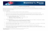 DOMINO’S PIZZA GROUP plc INTERIM RESULTS FOR …investors.dominos.co.uk/system/files/press/dominos_interimresults... · DOMINO’S PIZZA GROUP plc ... develop marketing plans and