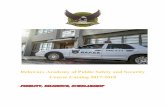 Delaware Academy of Public Safety and Security Course ... · PDF fileDelaware Academy of Public Safety and Security Course Catalog 2017 ... Delaware Academy of Public Safety and Security