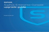 Sophos Enterprise Console upgrade guide Which versions can I upgrade from? You can upgrade to Enterprise Console 5.5 directly from: Enterprise Console 5.4.1 Enterprise Console 5.4.0