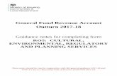 RO5: CULTURAL, ENVIRONMENTAL, REGULATORY AND PLANNING SERVICES · PDF fileGuidance notes for completing form RO5: CULTURAL, ENVIRONMENTAL, REGULATORY AND PLANNING SERVICES ... hydrotherapy